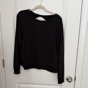 Avia Women's Black Sweatshirt with Stylish Back